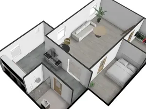 Prodej bytu 1+1, Jihlava, Mahlerova, 36 m2