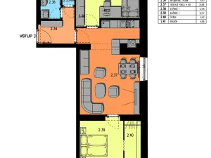 Pronájem bytu 3+kk, Strakonice - Strakonice II, Bezděkovská, 72 m2