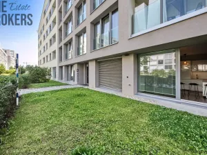 Pronájem bytu 1+kk, Praha - Karlín, U Mlýnského kanálu, 37 m2