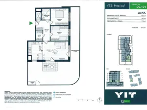 Prodej kanceláře, Praha - Hostivař, Nurmiho, 80 m2
