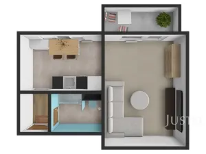 Prodej bytu 1+1, Bechyně, Písecká, 35 m2