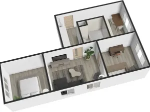 Prodej bytu 3+1, Počátky, Sídliště, 62 m2