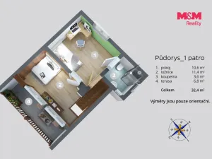 Prodej chaty, Velké Chvojno - Žďár, 77 m2