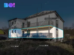 Pronájem bytu 3+kk, Bravantice, 67 m2