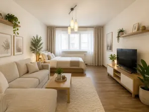 Pronájem bytu 1+1, Hulín, nám. Míru, 45 m2