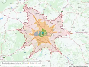 Pronájem bytu 2+kk, Praha - Holešovice, V háji, 62 m2
