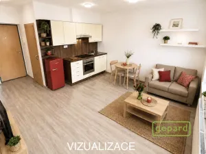 Pronájem bytu 1+kk, Mníšek pod Brdy, Ke škole, 24 m2