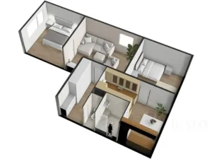 Prodej bytu 3+1, Písek - Budějovické Předměstí, třída Přátelství, 61 m2