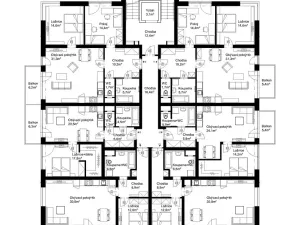 Prodej bytu 2+kk, Lanškroun, Vančurova, 59 m2