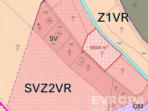 Prodej pozemku pro bydlení, Nová Paka - Vrchovina, 1654 m2