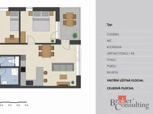 Prodej bytu 3+kk, Rychnov nad Kněžnou, Javornická, 65 m2