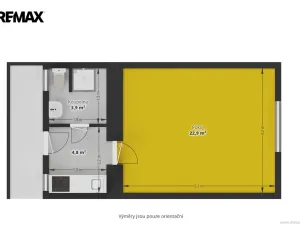 Prodej bytu 1+kk, Mladá Boleslav - Mladá Boleslav III, Štyrsova, 32 m2