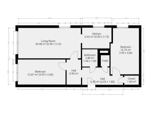 Pronájem bytu 3+kk, Praha - Žižkov, Blahoslavova, 72 m2