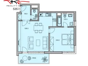 Pronájem bytu 2+kk, Praha, Sousedíkova, 65 m2