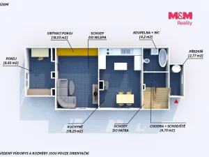 Prodej rodinného domu, Dobřív, 112 m2