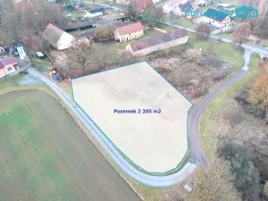Prodej pozemku pro bydlení, Ves Touškov - Mířovice, 2205 m2