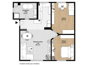 Prodej bytu 3+kk, Olomouc - Hejčín, Erenburgova, 75 m2
