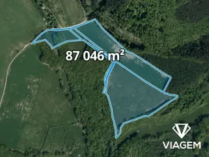 Prodej podílu pole, Luhačovice, 10367 m2