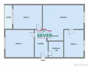 Prodej bytu 4+kk, Klášterec nad Ohří - Miřetice u Klášterce nad Ohří, Lesní, 77 m2