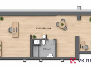 Pronájem obchodního prostoru, Praha - Řepy, Na moklině, 62 m2