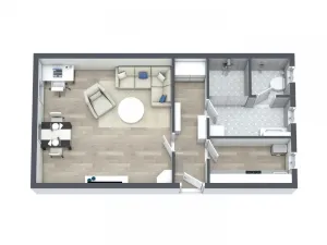 Pronájem bytu 1+kk, Ostrava - Moravská Ostrava, Jílová, 39 m2