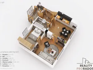 Prodej rodinného domu, Braškov, Sportovců, 113 m2