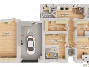 Prodej rodinného domu, Dobelice, 160 m2