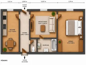 Prodej rodinného domu, Babice u Rosic, Dolní, 64 m2