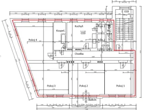 Pronájem bytu 4+1, Jablonec nad Nisou, SNP, 159 m2