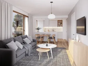 Prodej bytu 2+kk, Třeboň, Na Kopečku, 40 m2
