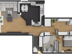 Prodej bytu 3+1, Praha - Hloubětín, Kukelská, 87 m2