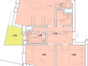 Pronájem bytu 3+kk, České Budějovice - České Budějovice 3, Pekárenská, 60 m2
