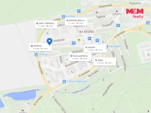 Pronájem bytu 2+kk, Praha - Hostivař, Přeštická, 52 m2
