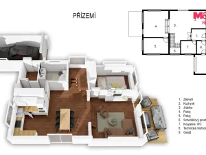 Prodej rodinného domu, Blansko - Lažánky, 121 m2