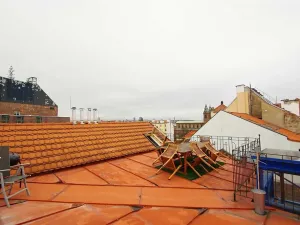 Pronájem atypického bytu, Praha - Smíchov, Viktora Huga, 164 m2