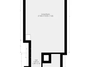 Pronájem bytu 1+kk, Praha - Nové Město, U půjčovny, 38 m2