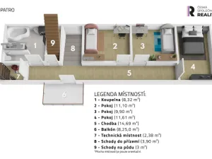 Prodej rodinného domu, Zásmuky, Sladkovského, 206 m2