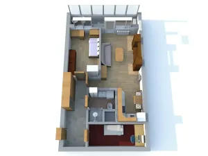 Pronájem bytu 2+kk, Hradec Králové, Pospíšilova, 55 m2