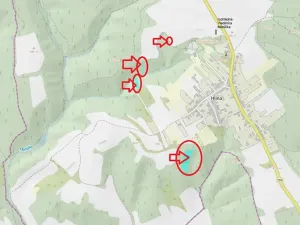 Prodej lesa, Hlína, 7201 m2
