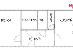 Pronájem bytu 1+1, Karlovy Vary, Jateční, 40 m2