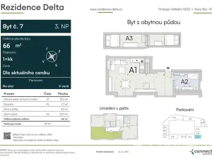 Prodej bytu 1+kk, Nový Bor, Prokopa Velikého, 45 m2