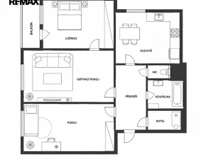 Prodej bytu 3+1, Písek - Budějovické Předměstí, Otakara Jeremiáše, 68 m2