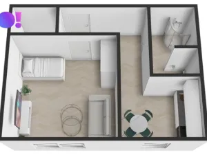 Prodej bytu 1+1, Orlová, Masarykova třída, 41 m2