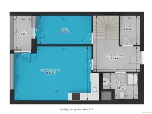 Prodej bytu 4+kk, Praha - Uhříněves, Nové náměstí, 156 m2