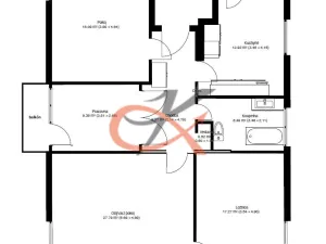 Pronájem bytu 4+1, Ostrava, Vítězná, 102 m2