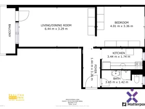 Pronájem bytu 2+1, Zlín, Dukelská, 48 m2