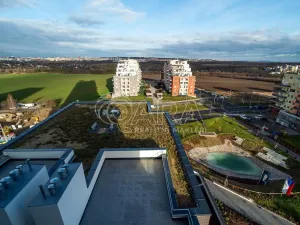 Pronájem bytu 1+kk, Praha - Hlubočepy, náměstí Olgy Scheinpflugové, 43 m2