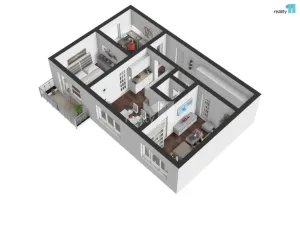 Prodej bytu 3+1, Rychnov nad Kněžnou, Na Trávníku, 72 m2