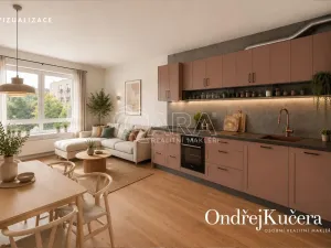 Prodej bytu 2+kk, Praha - Čakovice, Marty Krásové, 48 m2