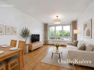 Prodej bytu 2+kk, Praha - Čakovice, Marty Krásové, 48 m2
